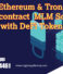 Ethereum and TRON Smart Contract MLM Software with DeFi Token
