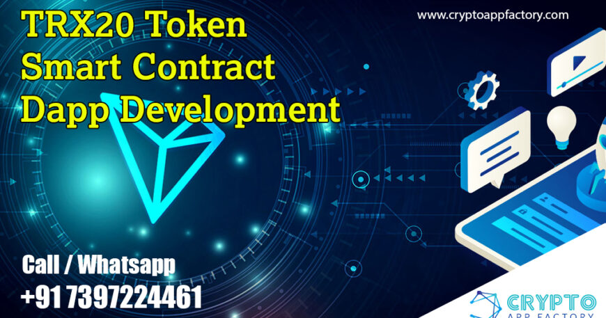 TRX20 Token Smart Contract Dapp